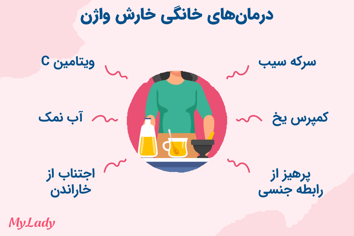 درمان خارش واژن خانگی