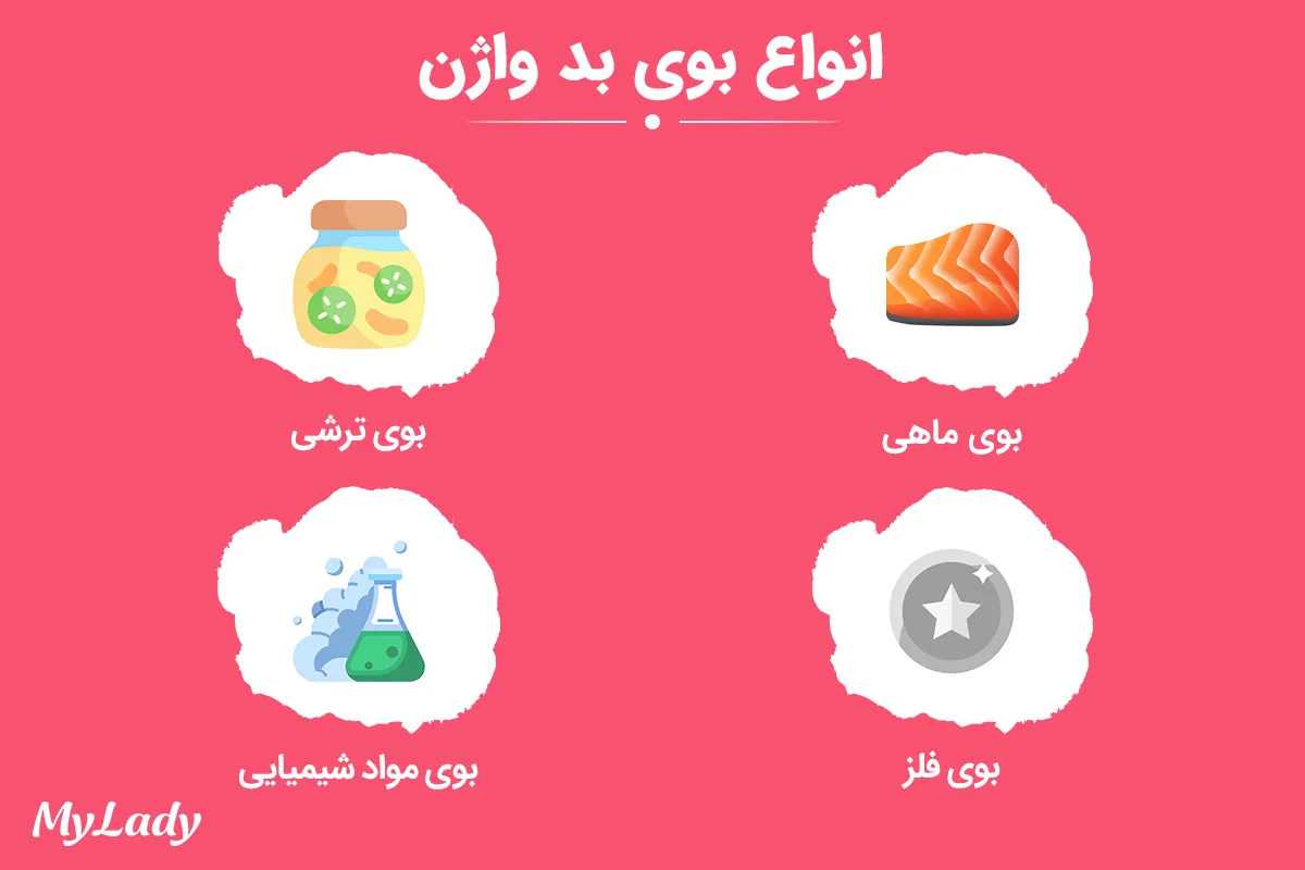 انواع بوی واژن